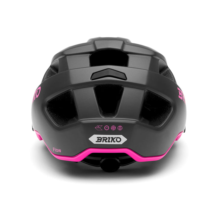 Casco da ciclismo unisex marrone e rosa per mountain bike con ventilazione 4