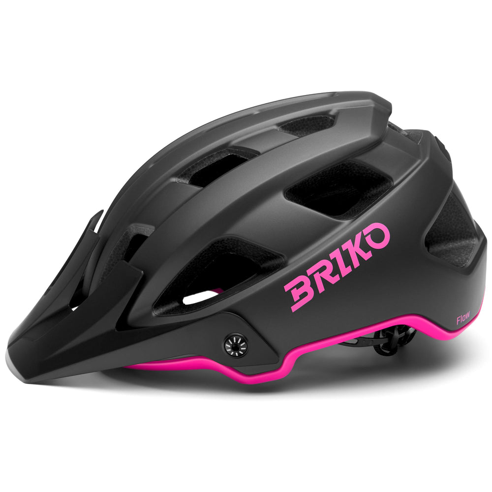 Unisex Brown and Pink Mountain Bike Helmet with Ventilation and Padding 02