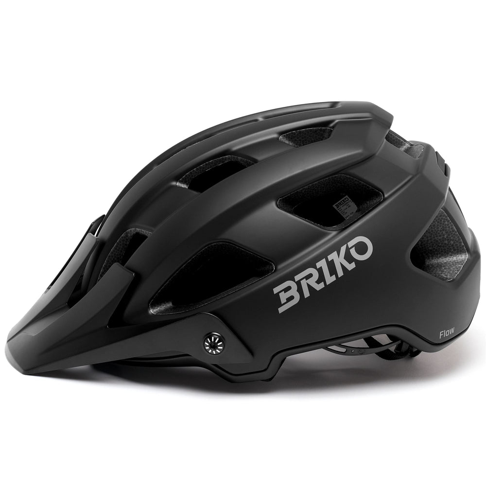Casco da ciclismo unisex nero e verde per mountain bike 02