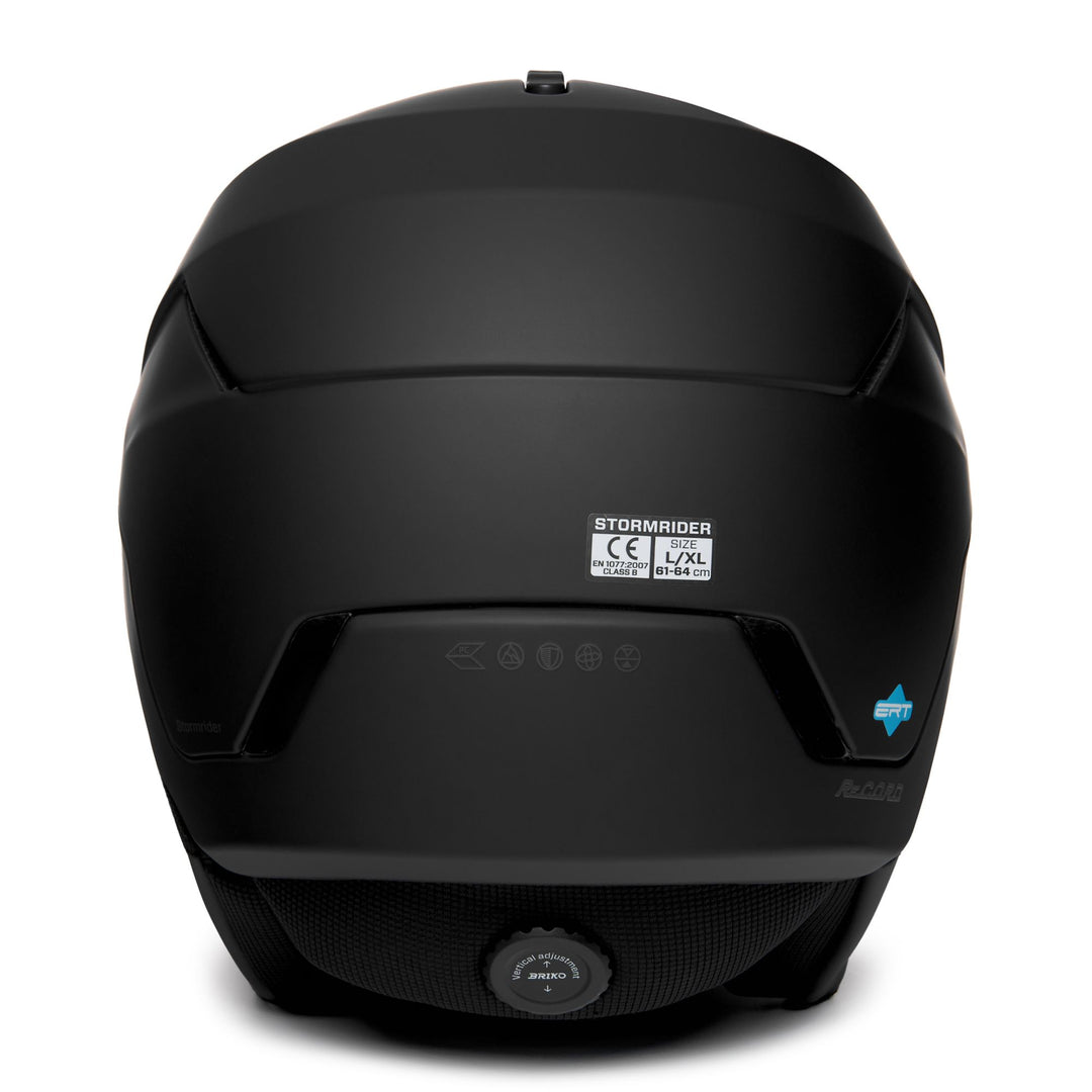 Unisex Black Ski Helmet with Integrated Visor and Advanced Protection main