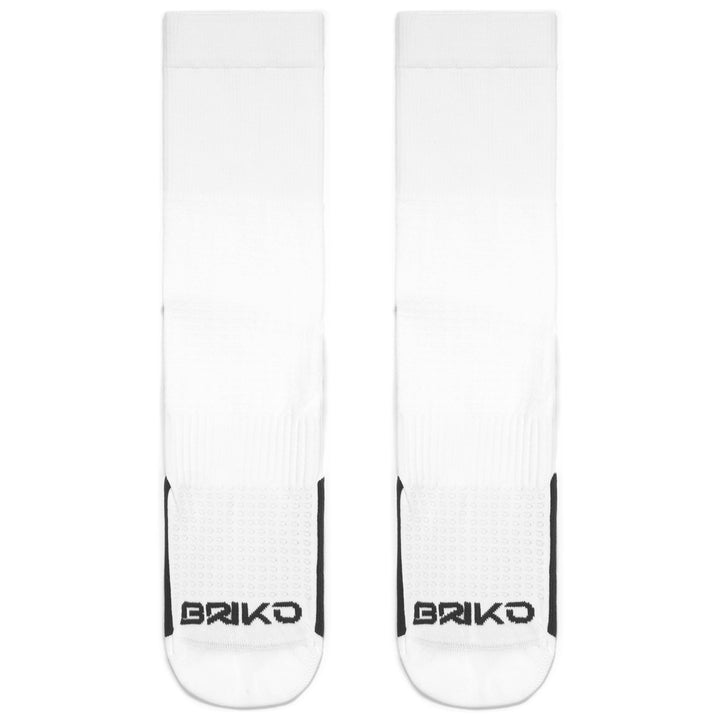 Calzini da ciclismo unisex bianchi alla caviglia con supporto a compressione 2