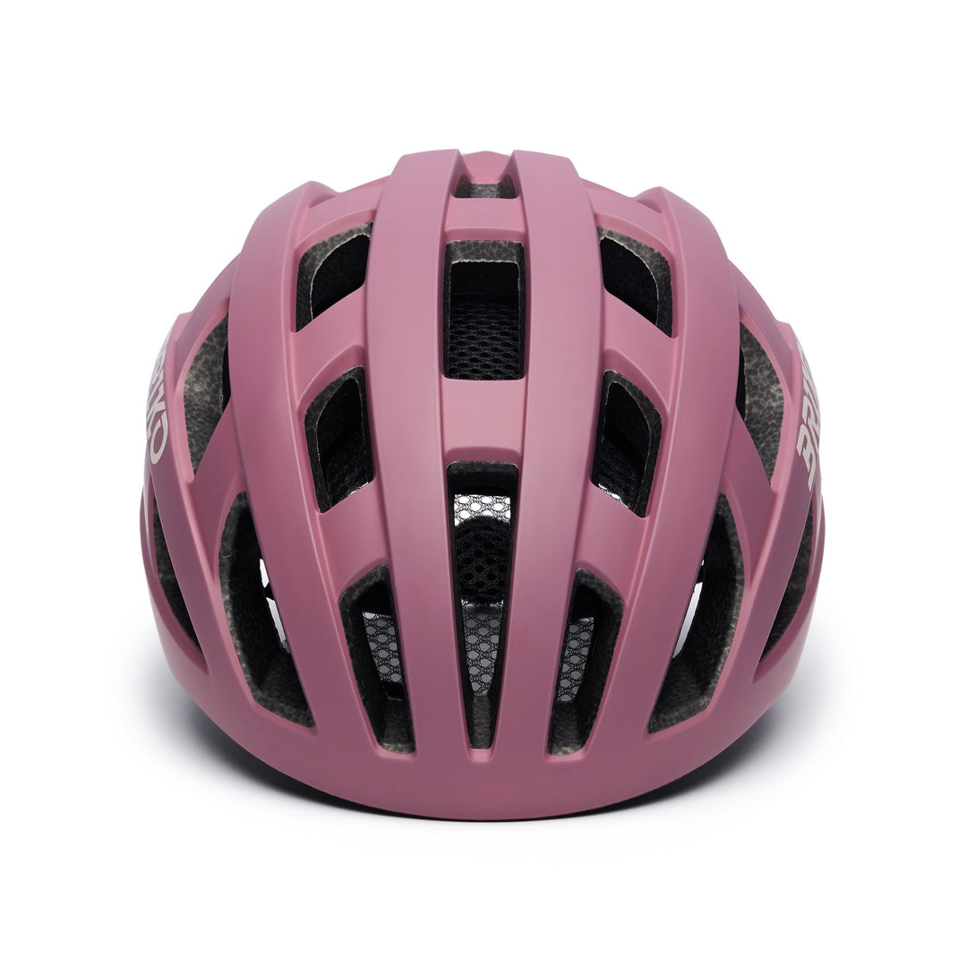 Unisex Red and Tawny Cycling Helmet with Ventilation and Padding main
