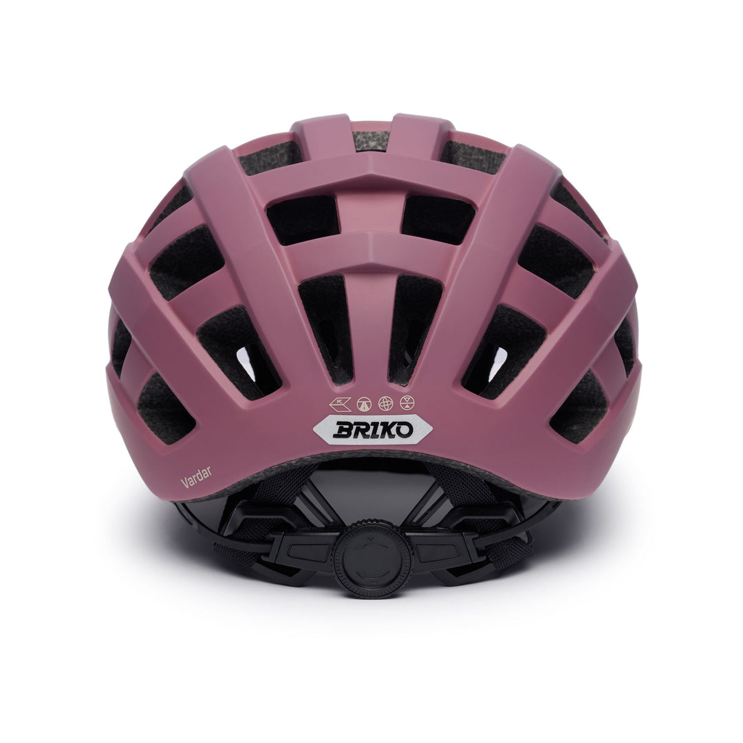 Unisex Red and Tawny Cycling Helmet with Ventilation and Padding main