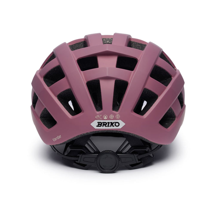 Unisex Red and Tawny Cycling Helmet with Ventilation and Padding 4