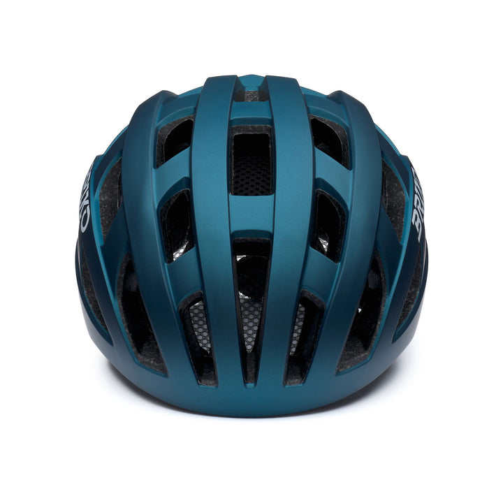 Unisex Green and White Cycling Helmet with Ventilation and Reflectivity 3