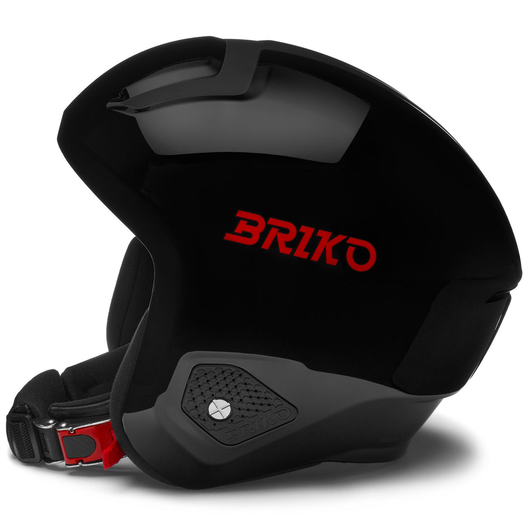 Unisex Black and Orange Ski Helmet for Racing main