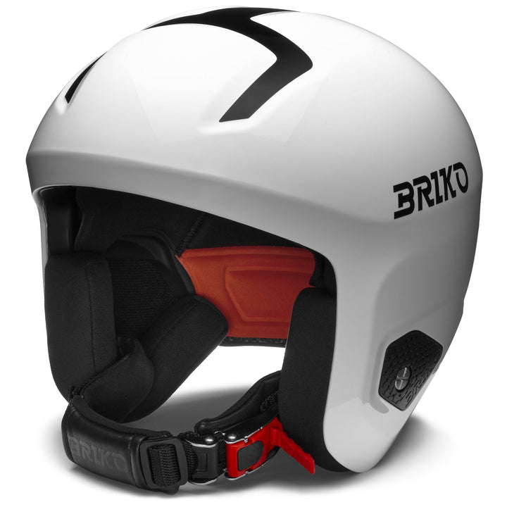 Unisex Grey and White Ski Helmet for Racing 1