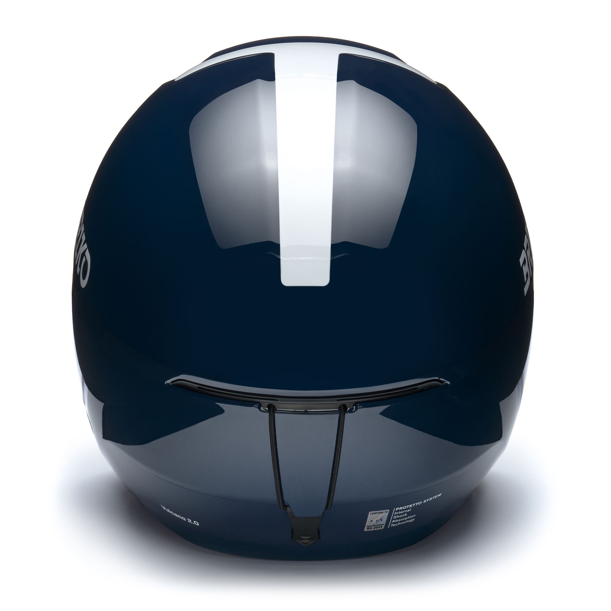 Helmets Unisex VULCANO 2.0 Helmet Shiny Downriver Blue - White