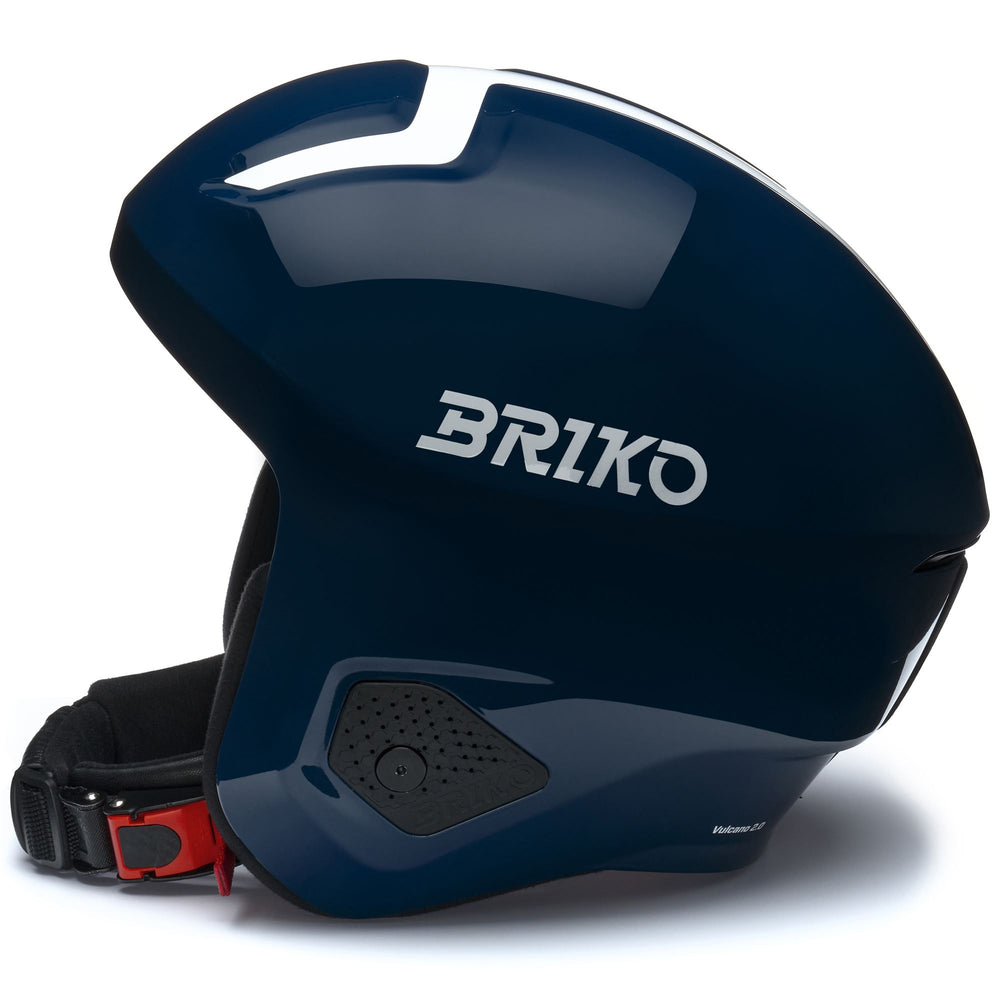 Unisex Blue and White Ski Helmet for World Cup Athletes 02