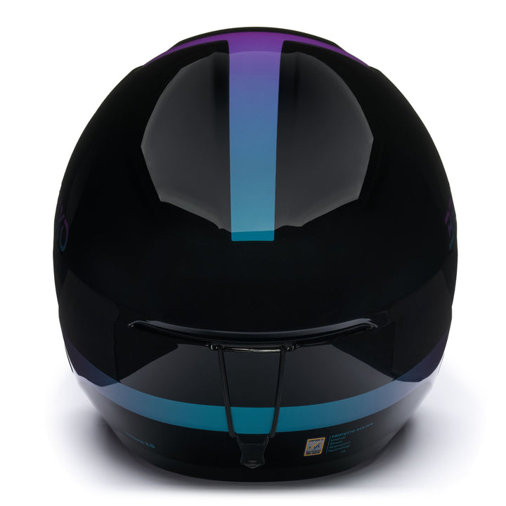 Casque de ski unisexe violet et noir pour la Coupe du monde 4