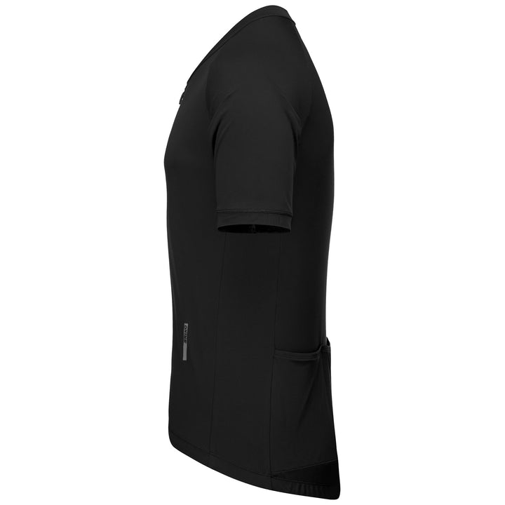 Black Men's Cycling Jersey for Road Riding 2