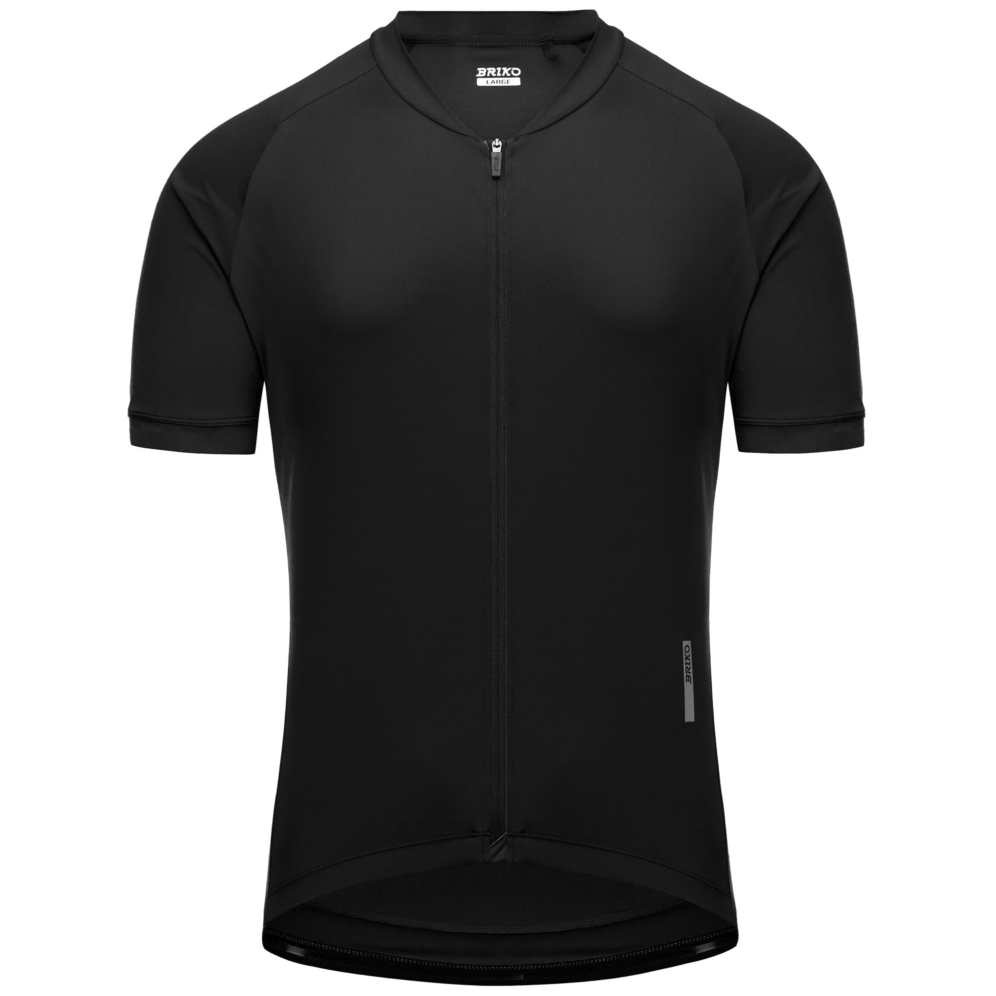 ウェア BRIKO CLASSIC LADY JERSEY 2.0 Black Men's Cycling Jersey for Breathability and Comfort | Briko