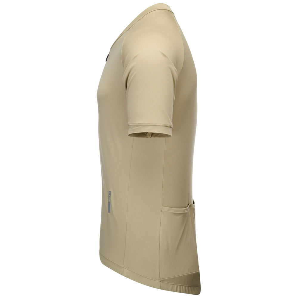 Green Men's Road Cycling Jersey with Breathability and Pockets 02