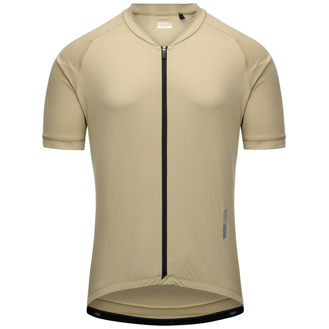 Green Men's Road Cycling Jersey with Breathability and Pockets 01