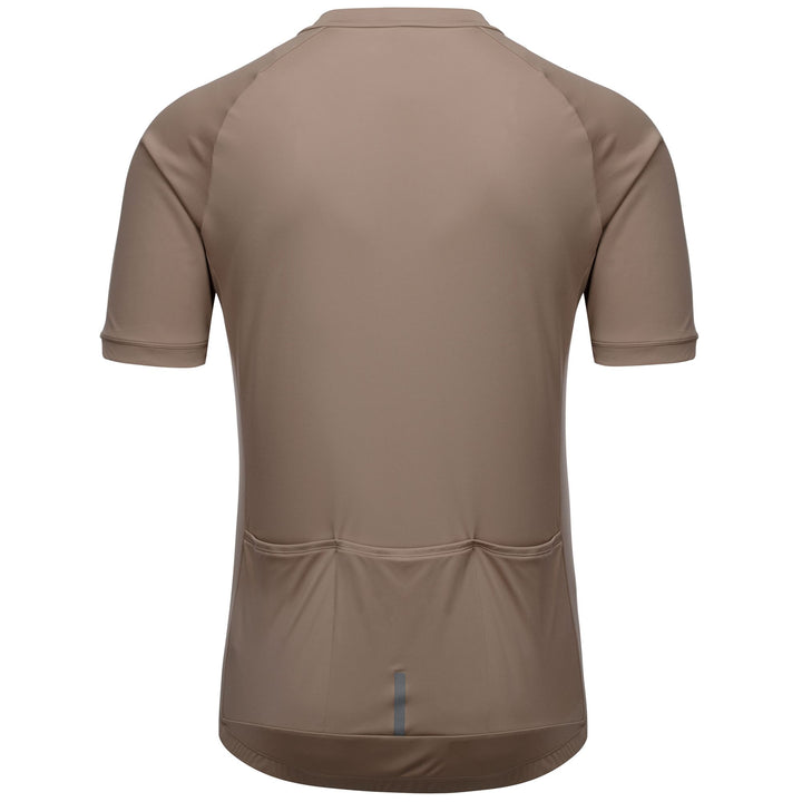 Brown Men's Cycling Jersey for Road and Gravel Riding 3