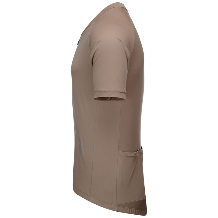 Brown Men's Cycling Jersey for Road and Gravel Riding 2