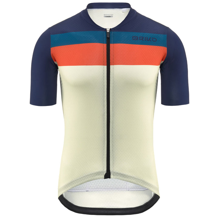 White Men's Cycling Jersey for Road Riding 1