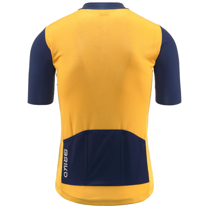 Yellow Men's Cycling Jersey for Road Biking 3