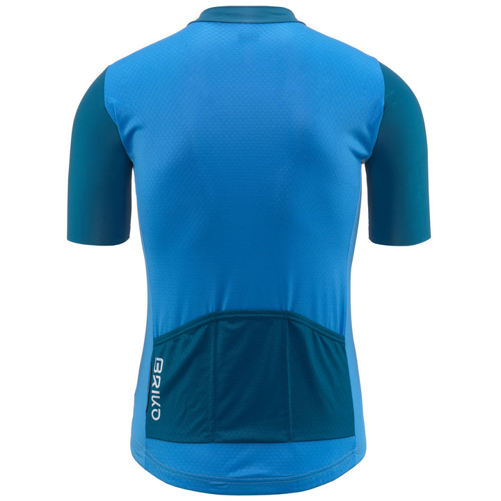 Blue Men's Cycling Jersey for Road Biking 3
