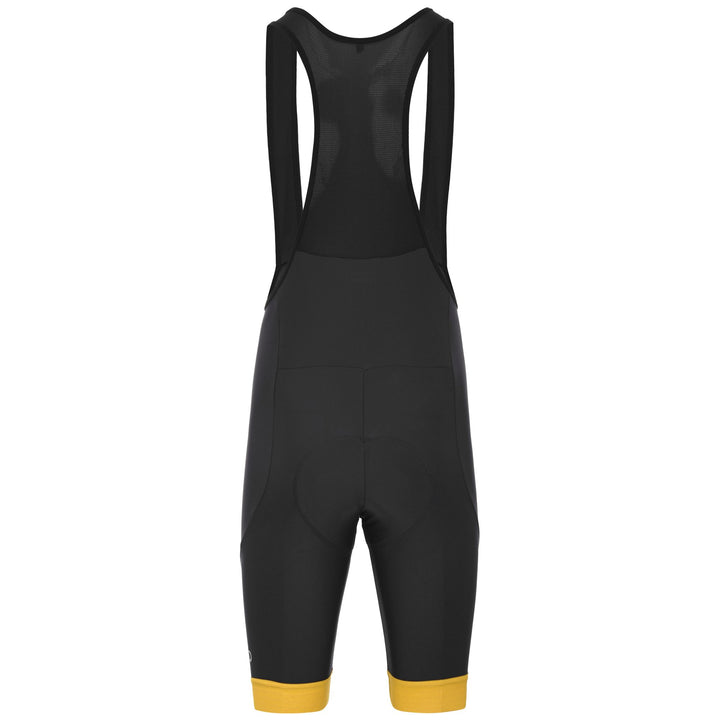 Grey Men's Cycling Bib Shorts with Compression and Reflective Features 3