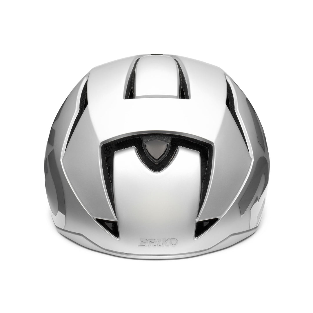 Unisex Grey and Silver Cycling Helmet with Ventilation System main