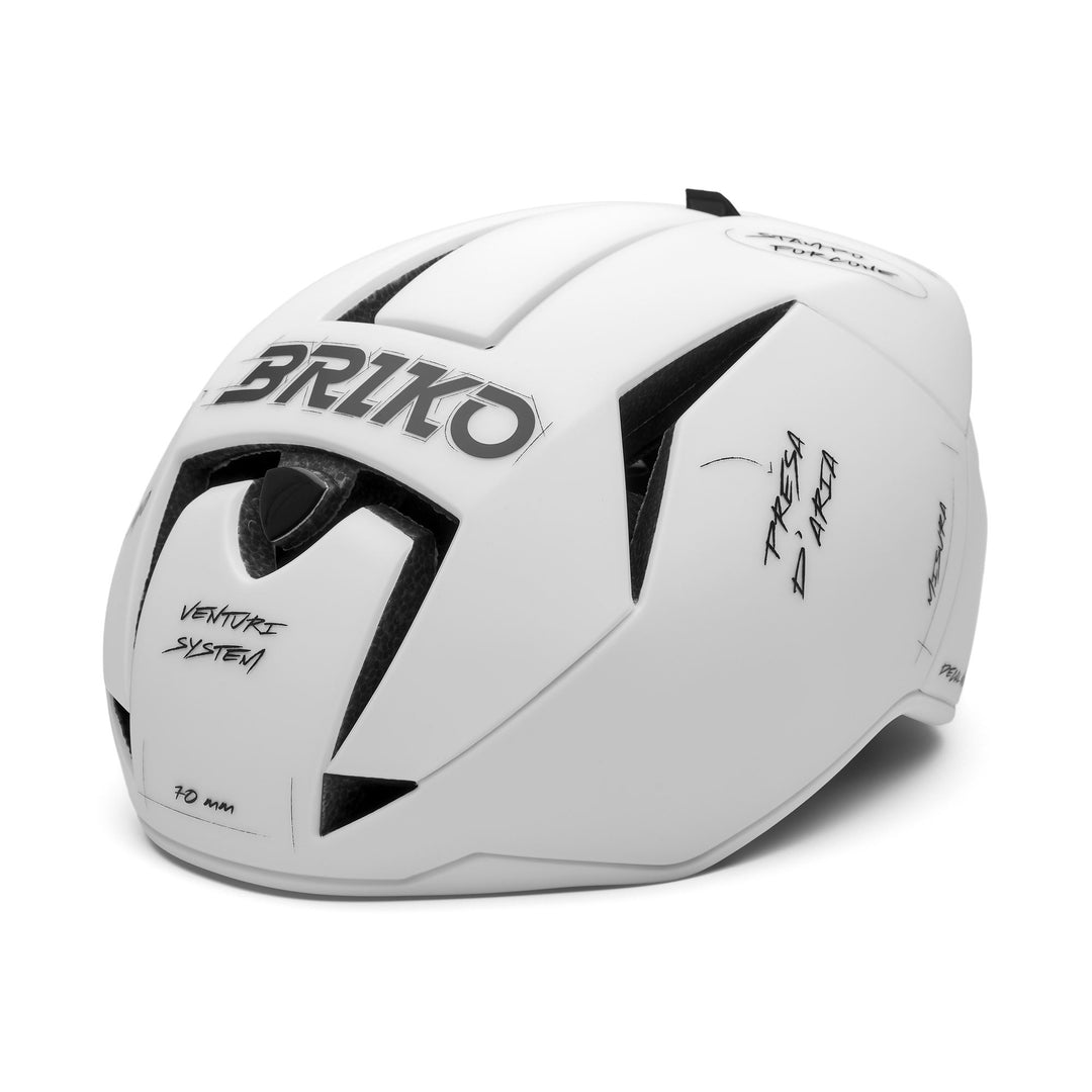 Helmets Unisex GASS GRAPHIK Helmet Matt White