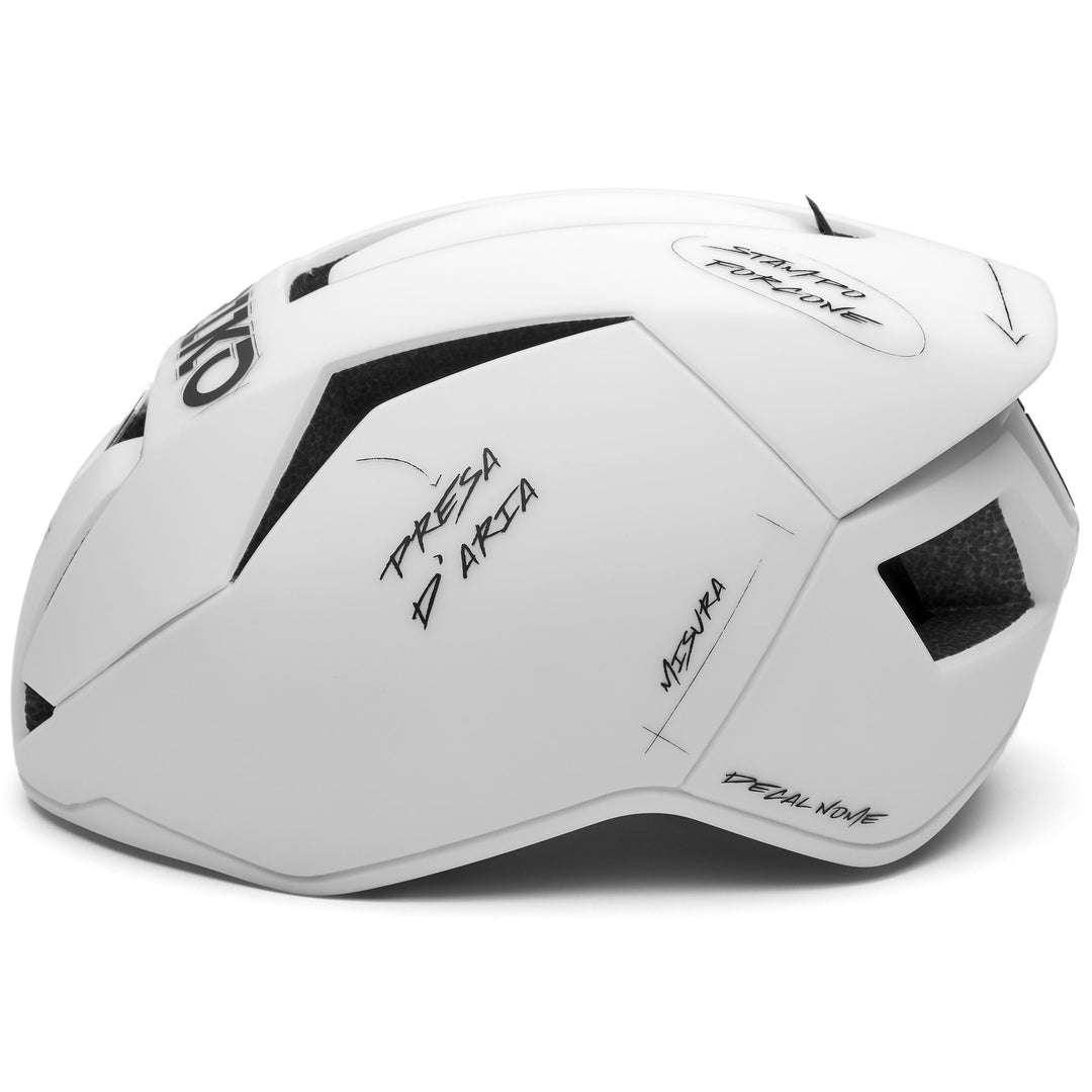 Unisex Blue and White Cycling Helmet with Ventilation and Adjustable Fit main