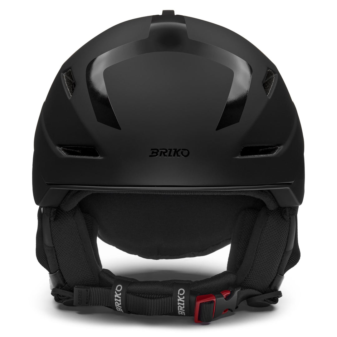 Unisex Black Ultralight Ski Helmet with Adjustable Ventilation main