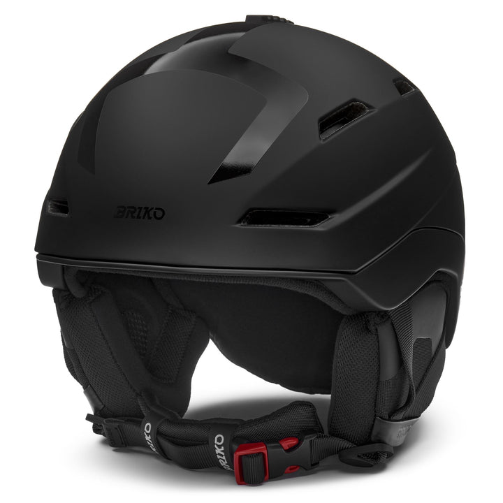 Unisex Black Ultralight Ski Helmet with Adjustable Ventilation 1