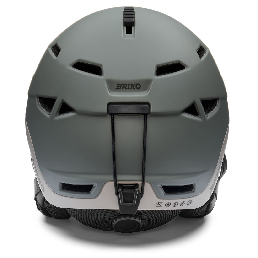 Unisex Grey Ski Helmet with Adjustable Ventilation and Antibacterial Padding main