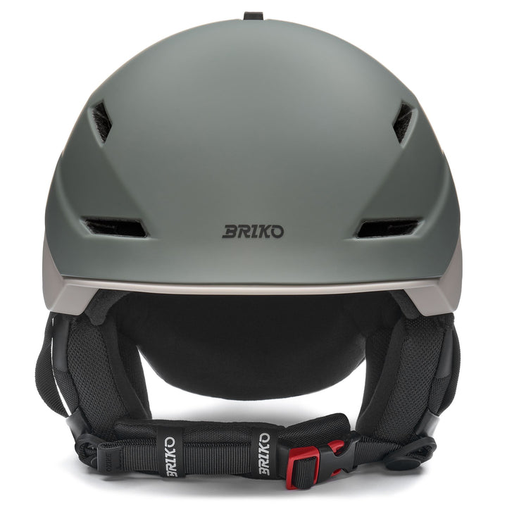 Unisex Grey Ski Helmet with Adjustable Ventilation and Antibacterial Padding 3