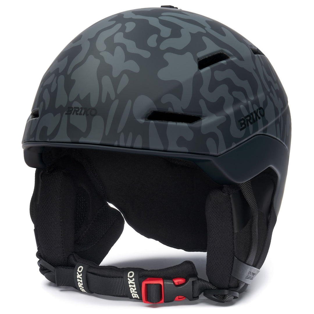 Unisex Gray Ski Helmet with Adjustable Ventilation and Antimicrobial Padding main