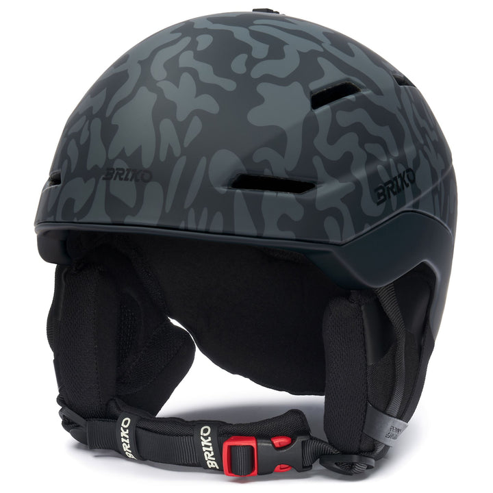 Unisex Gray Ski Helmet with Adjustable Ventilation and Antimicrobial Padding 1