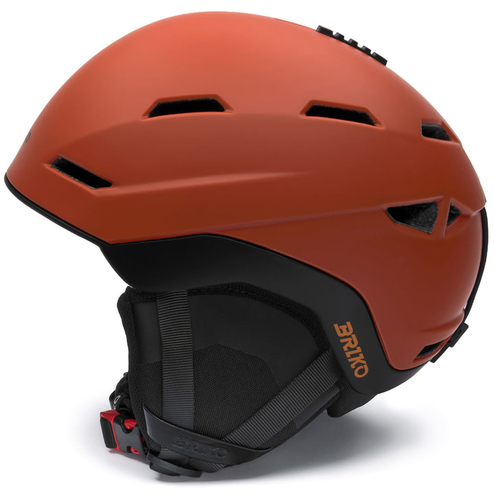 Unisex Light Brown and Black Ski Helmet with Adjustable Ventilation 2