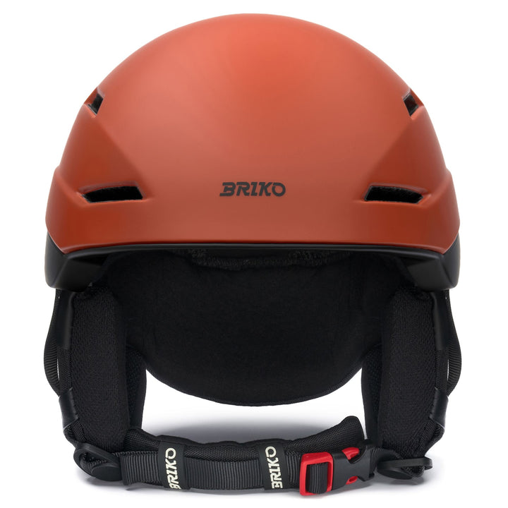 Unisex Light Brown and Black Ski Helmet with Adjustable Ventilation 3