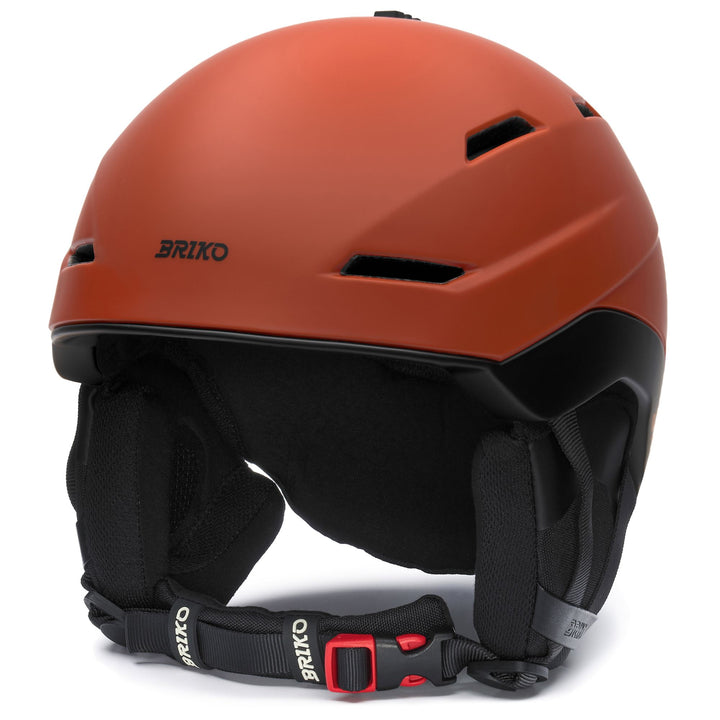 Unisex Light Brown and Black Ski Helmet with Adjustable Ventilation 1
