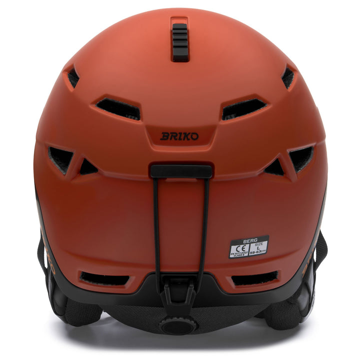 Unisex Light Brown and Black Ski Helmet with Adjustable Ventilation 4