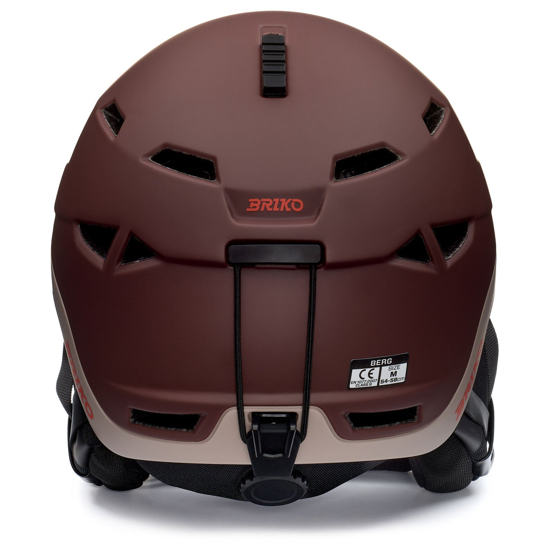 BERG - Helmets - Helmet - Unisex - Matt Crater Brown-Beige-Dark Orange main