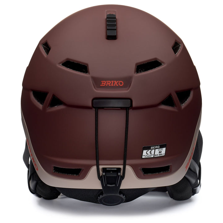 BERG - Helmets - Helmet - Unisex - Matt Crater Brown-Beige-Dark Orange 4