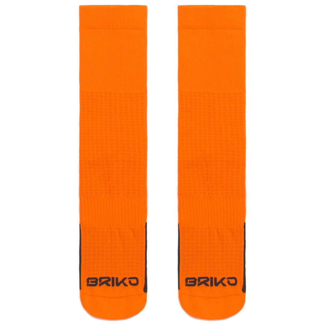 Unisex Orange Cycling Socks with Compression Support main