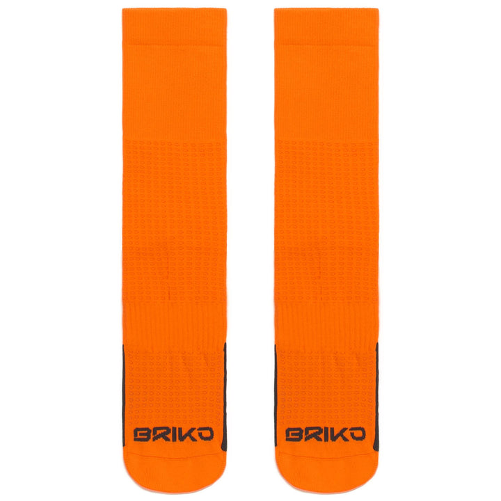 Unisex Orange Cycling Socks with Compression Support 2