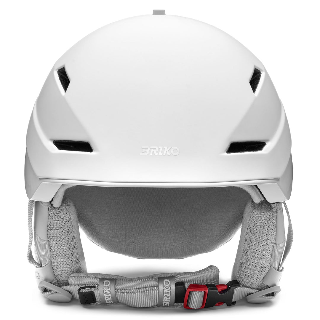 Casque de ski bleu pour femme avec rembourrage antibactérien main
