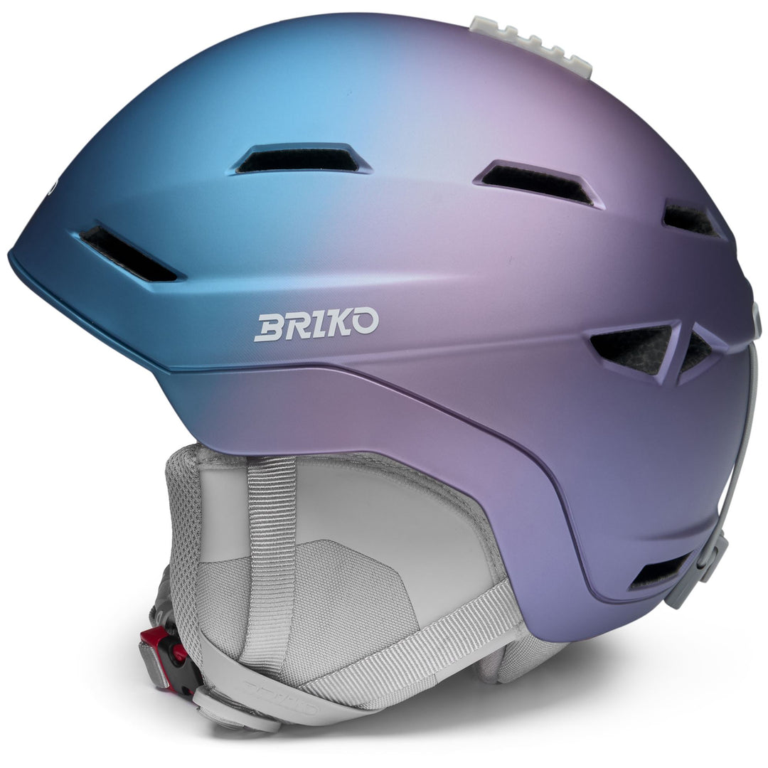 White and Multicolor Women's Lightweight Ski Helmet main