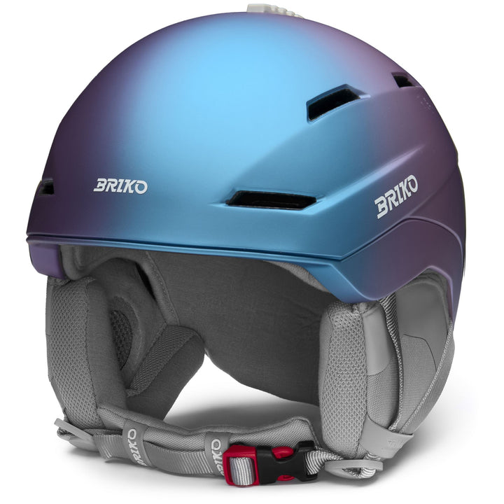 White and Multicolor Women's Lightweight Ski Helmet 1