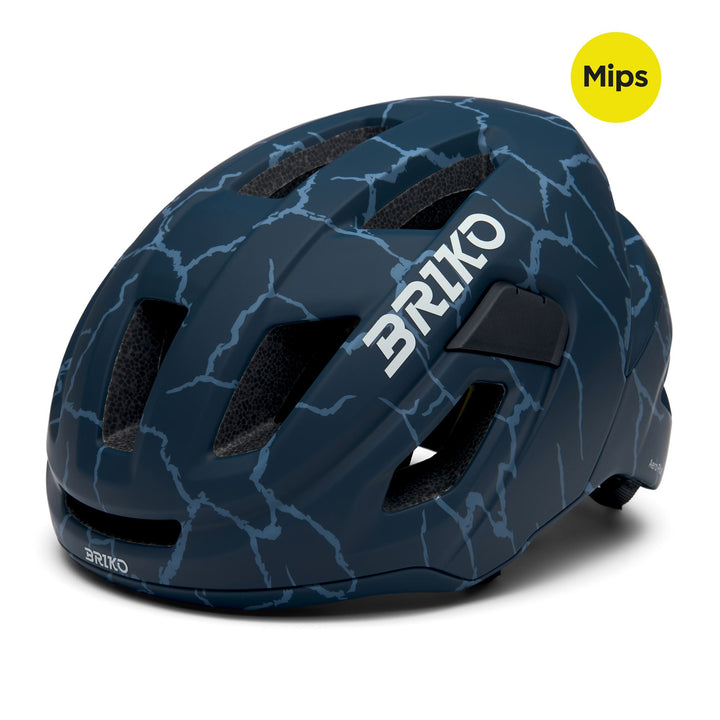 Unisex Blue and Beige Cycling Helmet with Ventilation and Safety Features 1