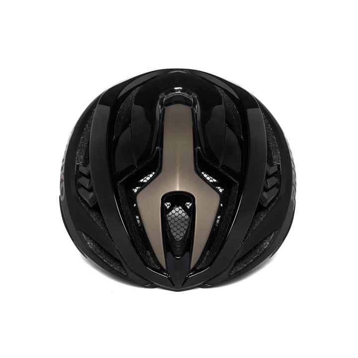 Casco da ciclismo unisex nero con ventilazione e caratteristiche di sicurezza 3