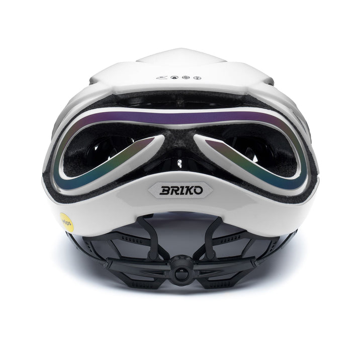 Casque de vélo blanc unisexe avec ventilation et ajustement réglable 4