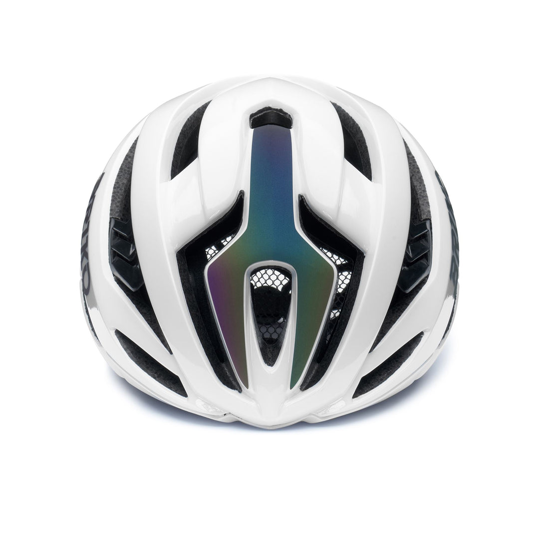 Unisex White Cycling Helmet with Ventilation and Adjustable Fit main