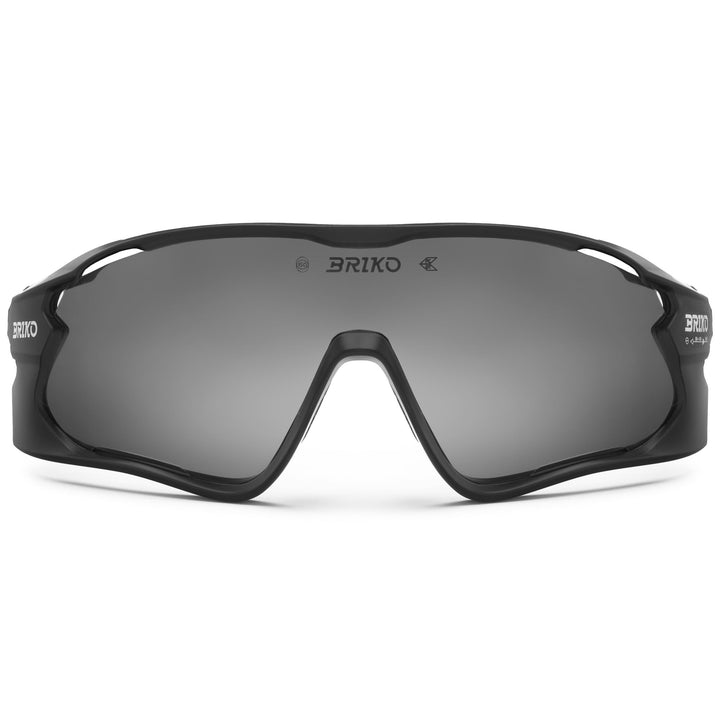Lunettes de soleil unisexe noires Adventure avec protection antibuée et UV 1
