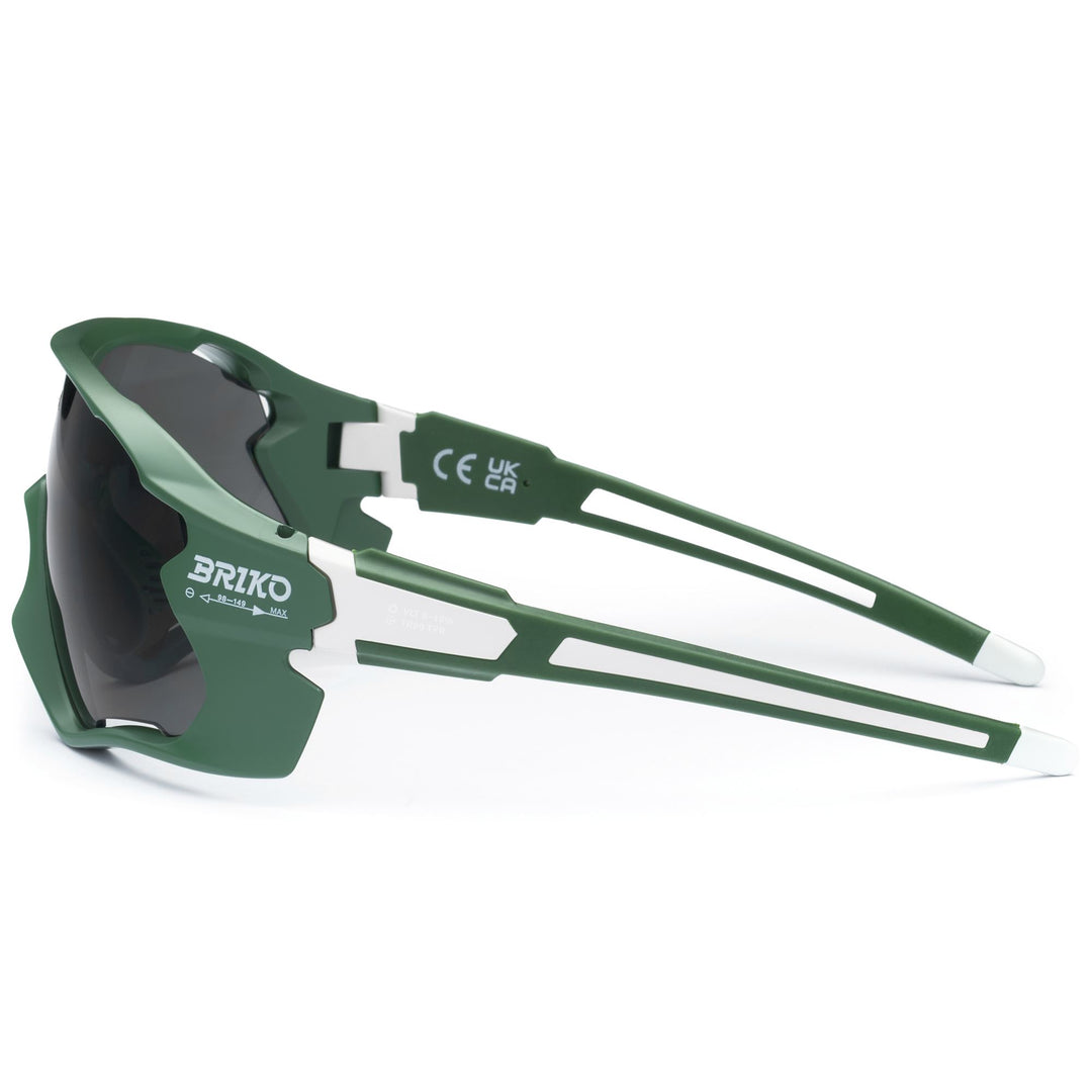 Unisex Green Military Sunglasses with Anti-Fog and UV Protection main
